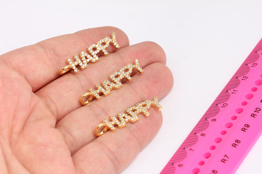 Shiny Gold Happy Charm