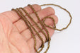 Raw Brass Rope Chain
