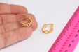Earrings, Micro Pave Hoops