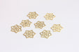 Brass Flower of Life Charms