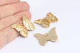 Brass Butterfly Charms