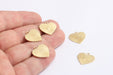 Brass Heart Pendant