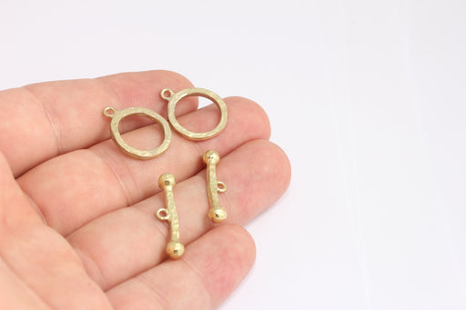 Brass Toggle Clasps