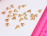Triangle Charms, Mini Spike Beads