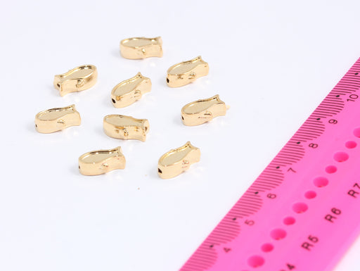 Fish Charms, Mini Fish Spacer Beads