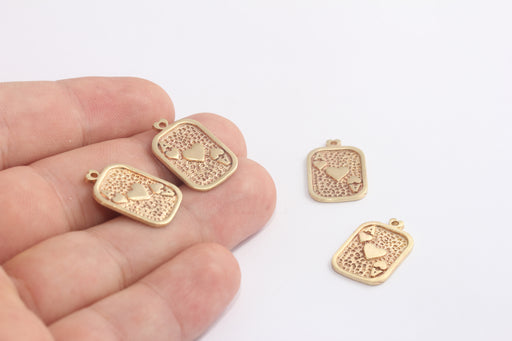 Brass Playing Card