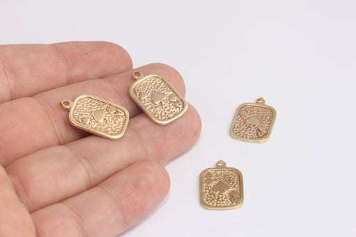 Brass Playing Card