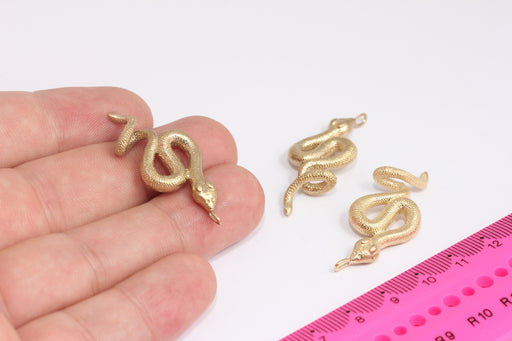 Brass Snake Pendant