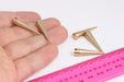 Brass Spike Charms