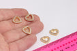 Shiny Gold Heart