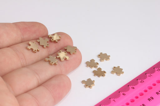 Brass Puzzle Charms
