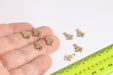 Brass Playing Card Charms