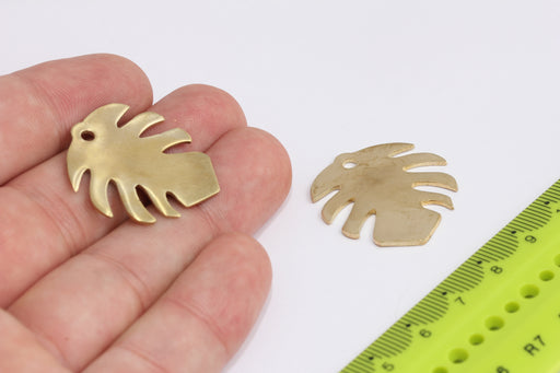 Brass Leaf Pendant
