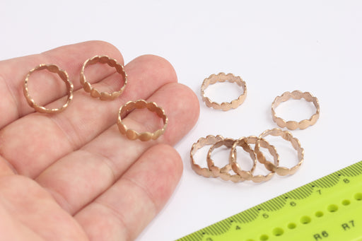 Brass Closed Rings