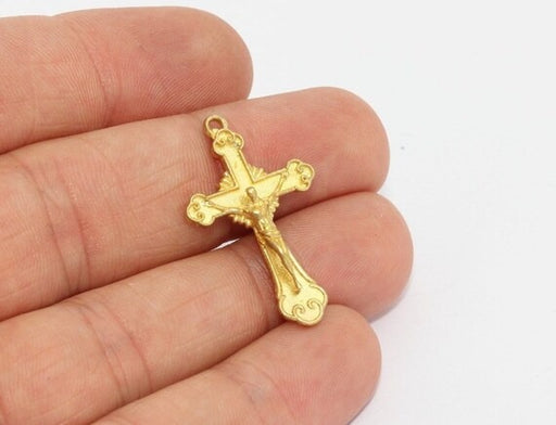 Brass Cross Pendant