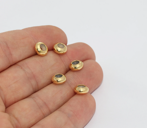 Gold Necklace Beads