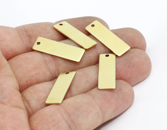 Brass Nameplate Bar