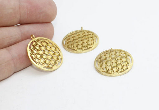 Brass Flower of Life