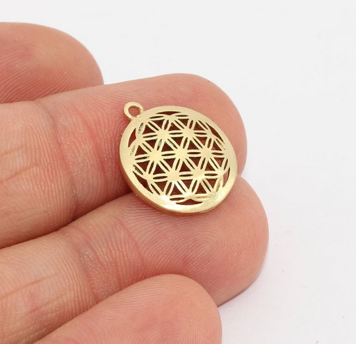 Brass Flower of Life