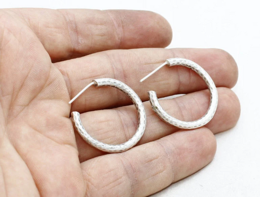 Hammered Hoops