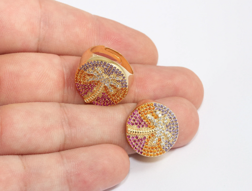 Shiny Gold Rings