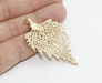 Brass Flower Pendant