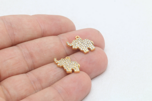 Shiny Gold Charms