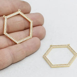 Shiny Gold ,Hexagon