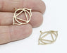 Brass Chakra Charms