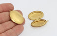 Brass Locket Frame