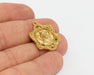 Brass Jesus Pendant