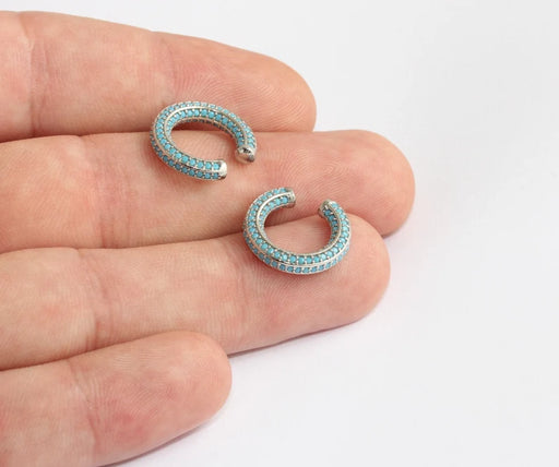 CZ Micro Pave Ear Cuffs