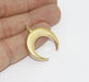 Brass Horn Pendant