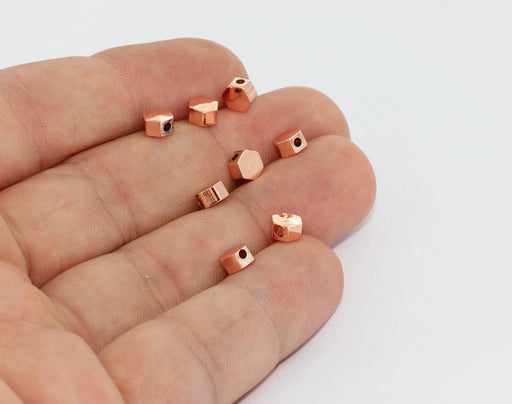  Hexagon Beads, Hexagon Solid