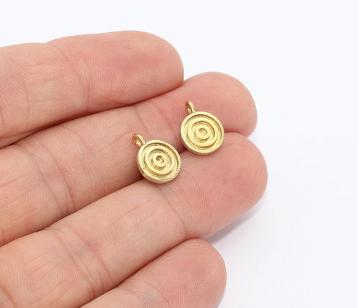 Brass Drop Charms