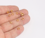 Shiny Gold Pinch Bails