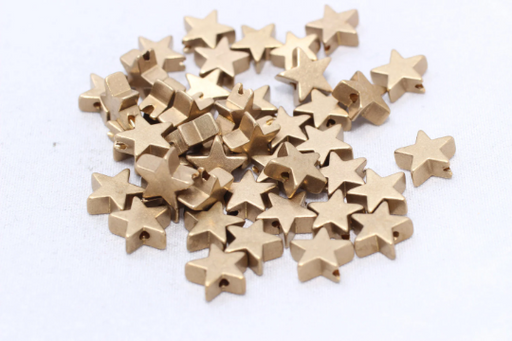 Brass Star Beads