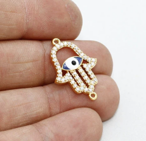 Shiny Gold Hamsa