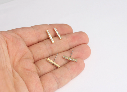Micro Pave Earrings