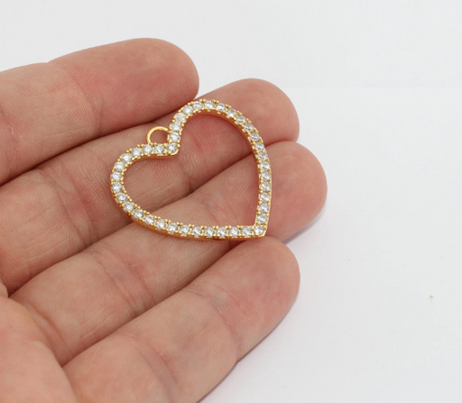 Shiny Gold Heart