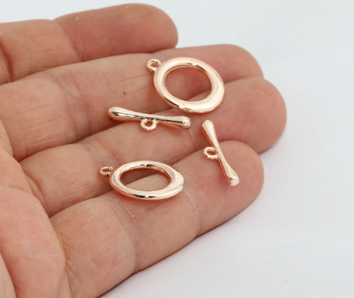 Rose Gold Toggle Clasp