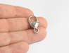 Rhodium Plated Lobster Clasps