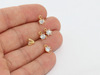 Shiny Gold Drop Charms