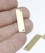 Brass Nameplate Bar