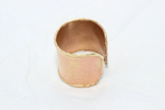 18mm Raw Brass Ring, Ring Settings, Adjustable Ring,  LA10
