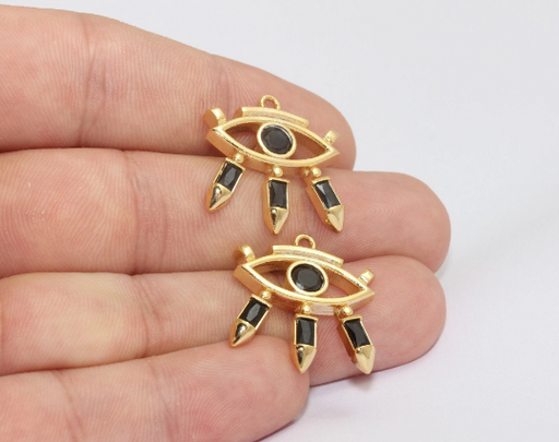 Shiny Gold Evil Eye