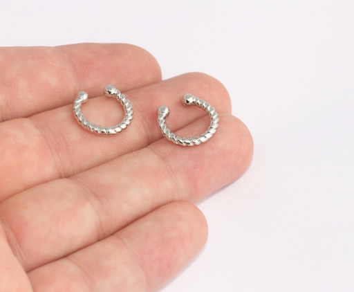 Dainty Ear Cuff, Hoop 