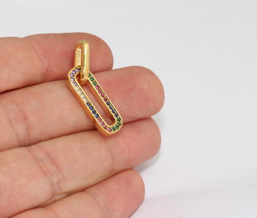 Shiny Gold Oval Chain