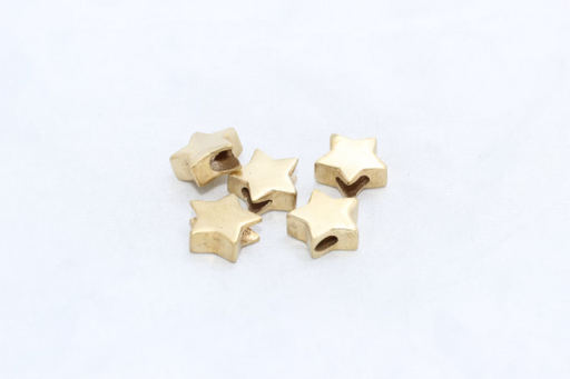 Brass Star Beads