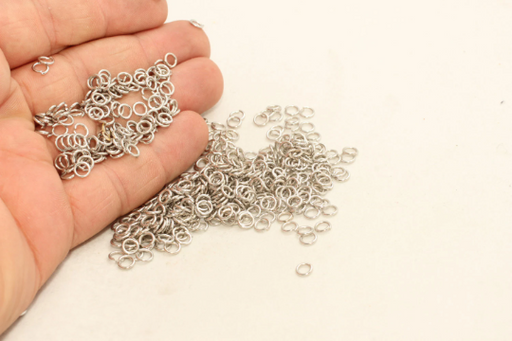 Silver Color Jump Rings